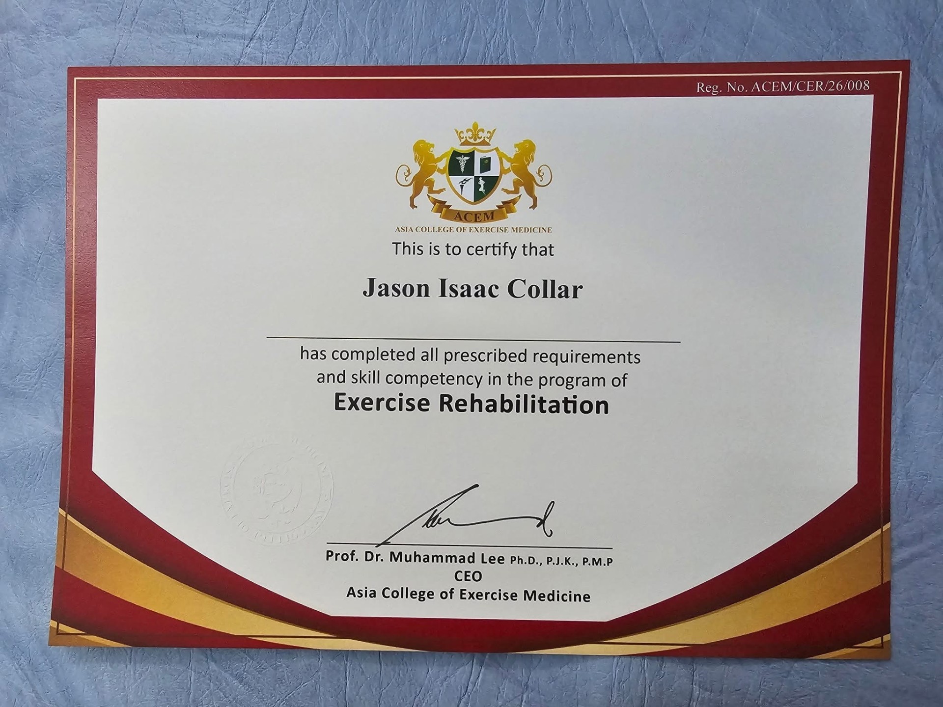 Exercise Rehabilitation